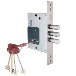 Замок врезной сувальдный MOTTURA PROJECT DP25.170, ключ 50 мм /41923/