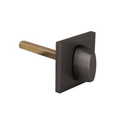 Ручка поворотная ARMADILLO BKW8/USS BPVD-77 Вороненый никель /43257/