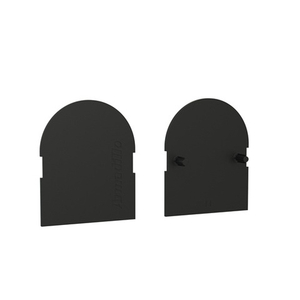 Декоративная накладка ARMADILLO для скрытой петли U3D6000 (FRAME) BL черный /65009/ (2шт)