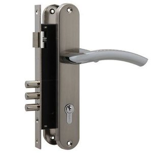 Замок врезной FUARO SET F9013 SN/CP мат.никель/хром /27075/