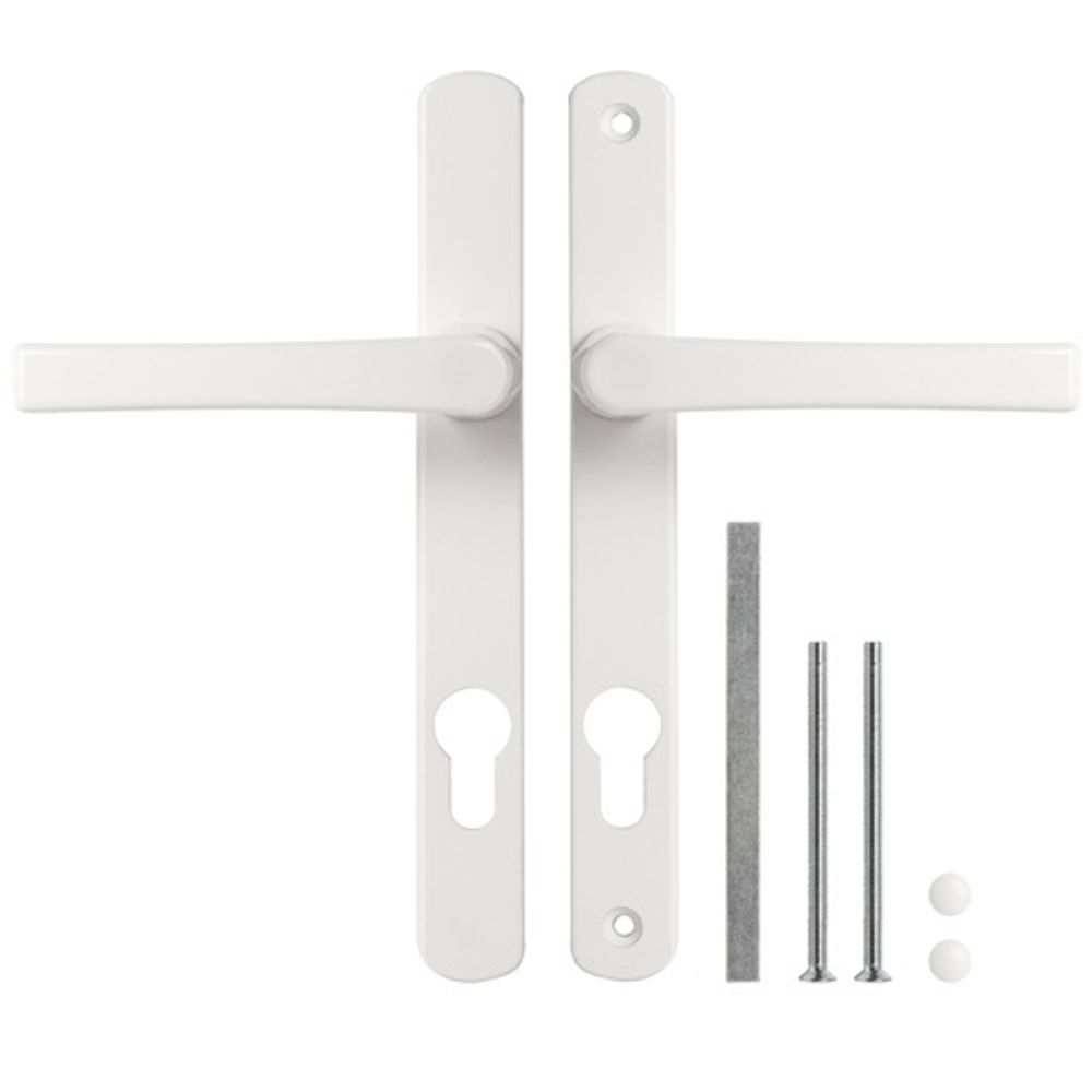 Ручка на планке PUNTO HANDLE.92.25.67-75 RAL 9016 белый /60261/