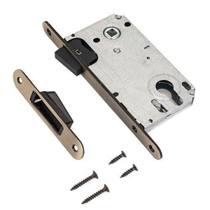 Замок врезной магнитный APECS 5300-M AB бронза