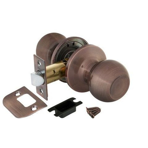 Ручка защелка PUNTO 6072 AC-P (без фик.) медь /25213/