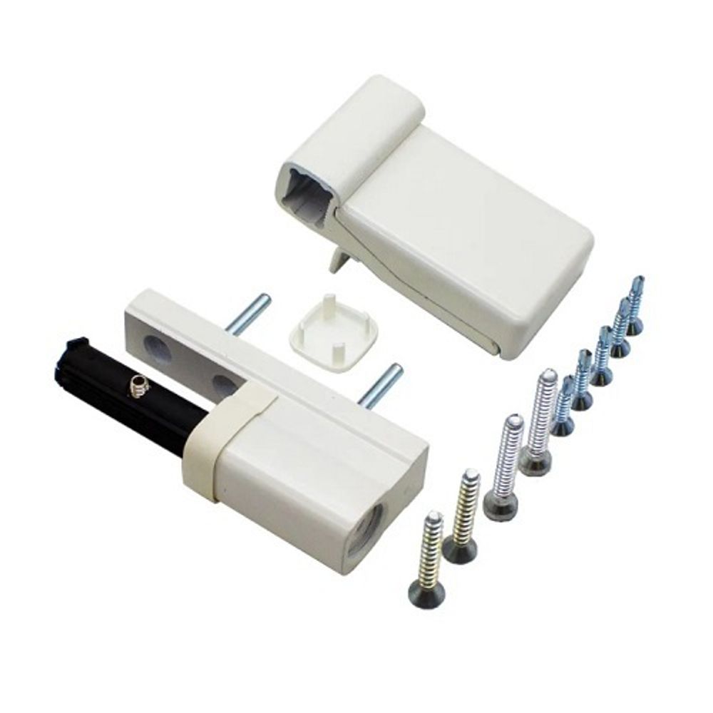 Петля дверная WDP 40600 120кг аналог DHN белая (1 шт)