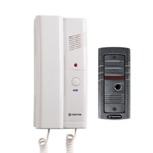 Комплект аудиодомофона TANTOS TS-203Kit (белый)