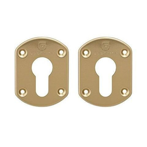 Накладки под цилиндр ГАРДИАН латунь ГЛ 31 /13157/