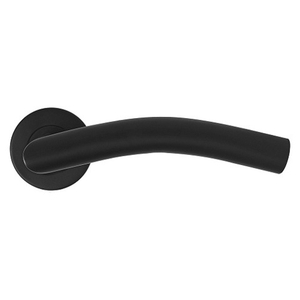 Ручка раздельная АЛЛЮР 1803SS INOX BL матовый черный