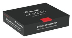 Набор для раздвижных дверей ARMADILLO SH011-BK GP-2 золото /26669/