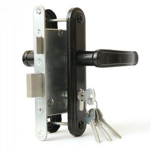 Замок врезной ЗЕНИТ ЗВ4-3.03 черный