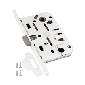 Замок межкомнатный AGB WC MEDIANA EV B01102.50.91.567 (белый) /36547/