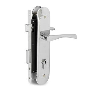 Замок врезной с ручками PALLADIUM ЗВ-1853 CP хром