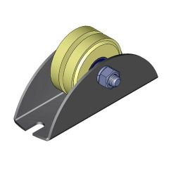 Ролик капролон d-70 под полосу на платформе