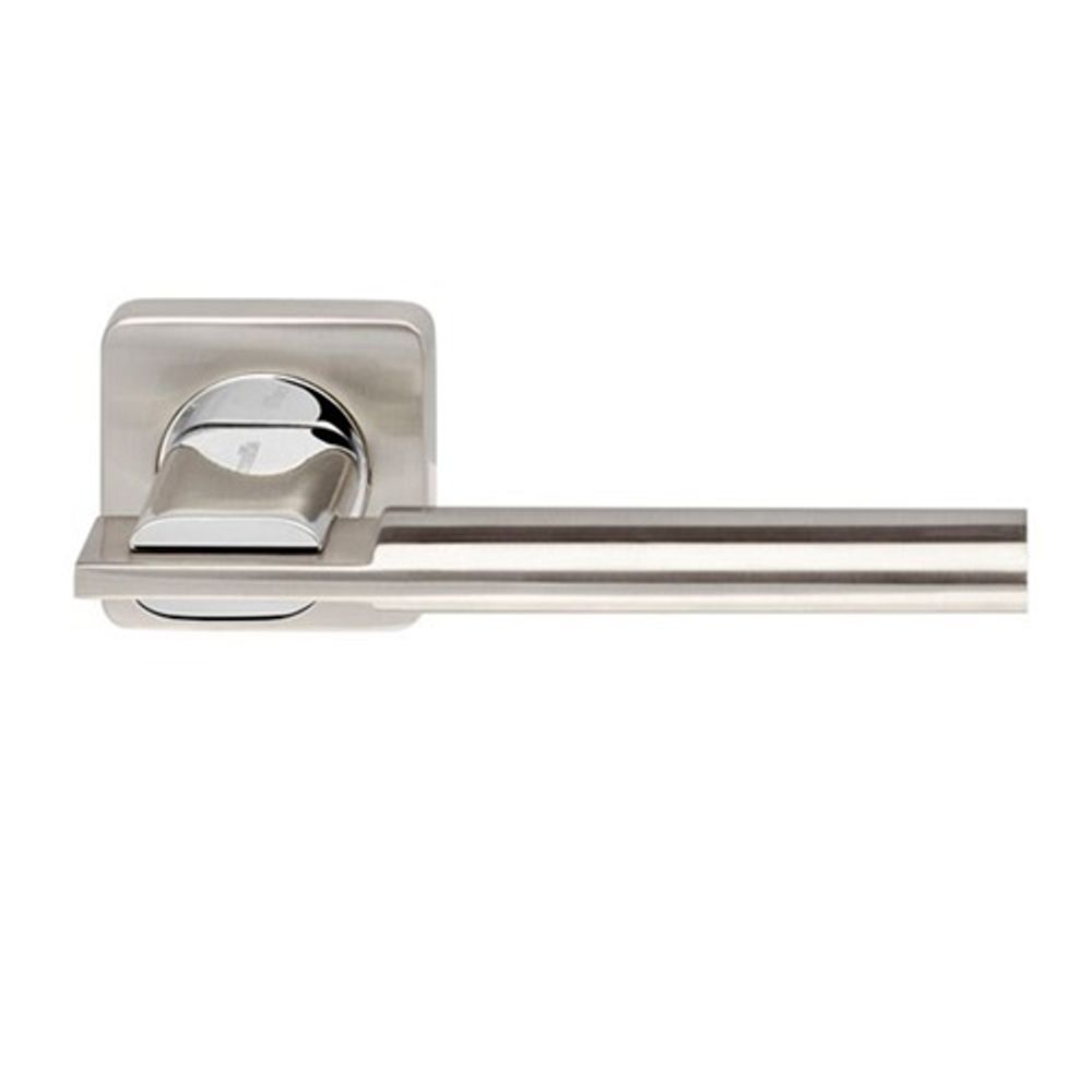 Ручка раздельная ARMADILLO TRINITY SQ005-SN/CP-3 матовый никель/хром /20387/