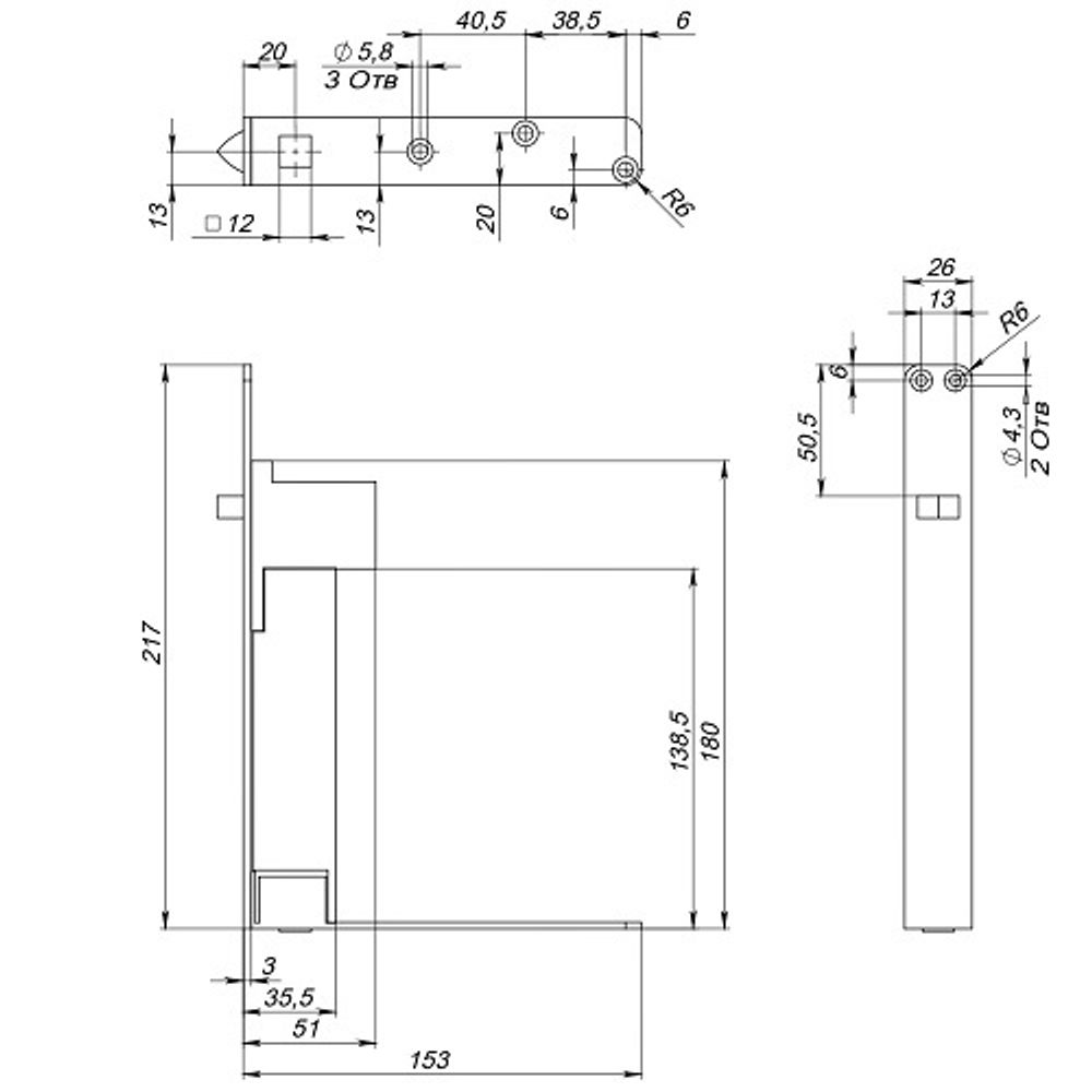 Шпингалет автоматический FUARO RIGEL-AUTO-set/216 12x12мм (ход 18,75мм) для дер. дверей /60069/