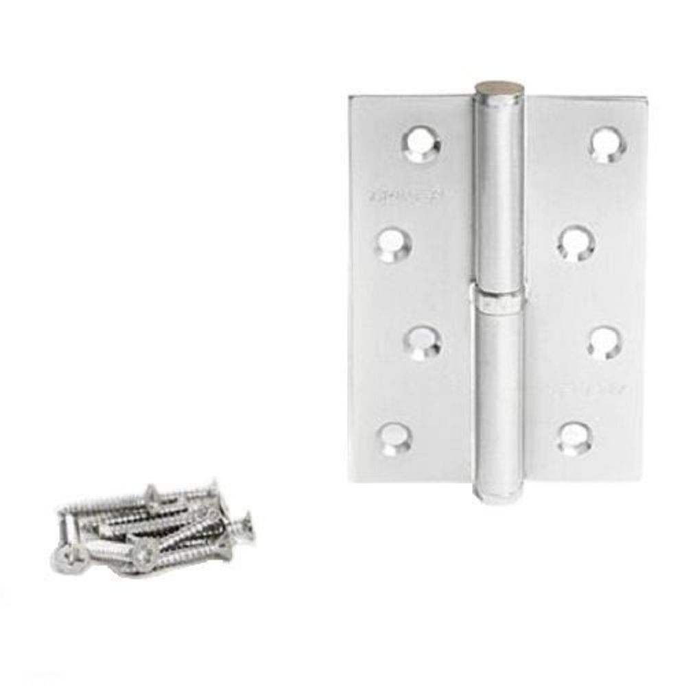 Петля дверная APECS 100x70-B Steel NIS L сатин левая (1 шт)