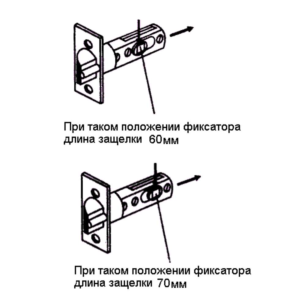 Накладка фиксатор для межкомнатных дверей инструкция с картинками
