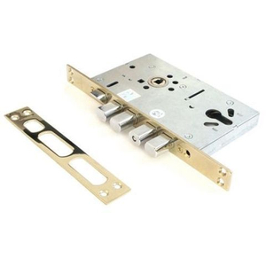 Замок врезной APECS T-05 G золото