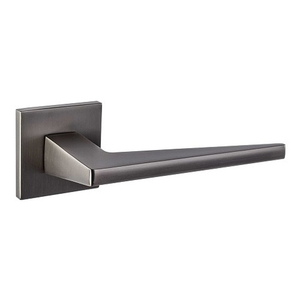 Ручка дверная RENZ SLIM 321-03 MBN "Сорренто" (матовый черный никель)