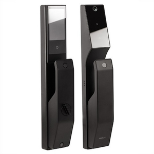 Электронный биометрический замок MOORGEN T3+ с Wi-Fi, с видеодомофоном /59271/