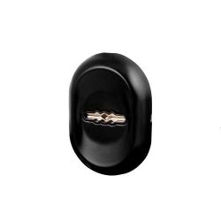 Накладка под сувальдный ключ FUARO ESC-13S с автомат. шторками BL-24 черный