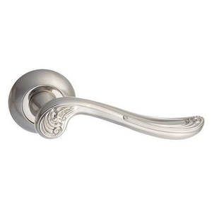 Ручка дверная RENZ 61-08 SN "Глория" (никель)