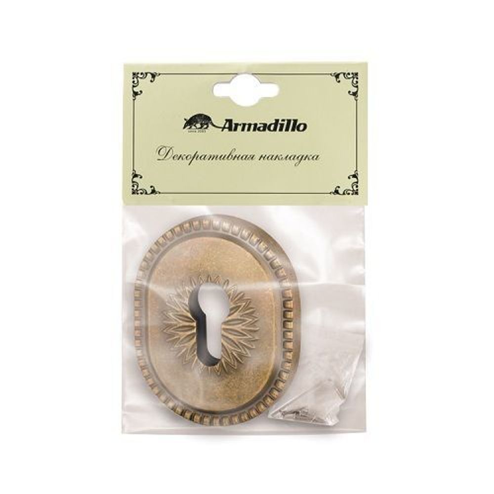 Декоративная накладка ARMADILLO ET-DEC CL OB-13 антич.бронза /34919/
