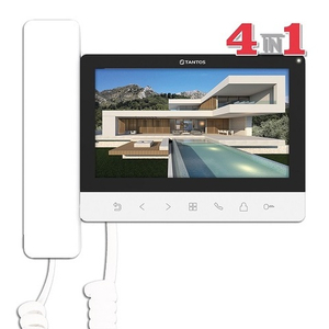 Монитор видеодомофона TANTOS Loki HD SE (белый) AHD/TVI/CVI с 7" дисплеем