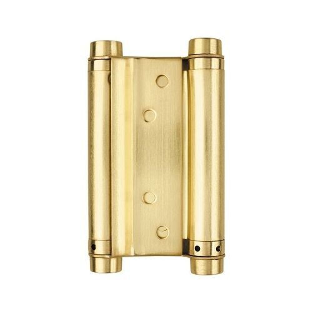 Петля дверная пружинная ARMADILLO DAS SS 201-5" (125х86х1,5) SG мат.золото /15206/ (1 шт)
