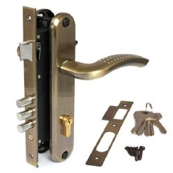 Замок врезной APECS 2227/60 AB бронза