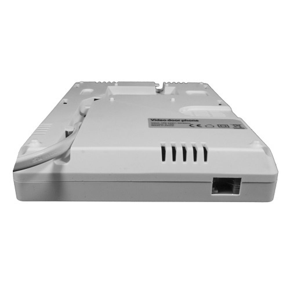 Монитор видеодомофона TANTOS Elly (белый) с трубкой, TFT LCD, экран 4,3"