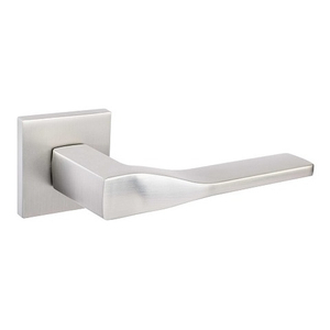 Ручка дверная RENZ SLIM 324-03 MSN "Турин" (никель супер матовый)