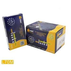 Защелка врезная магнитная MSM L70M AB бронза