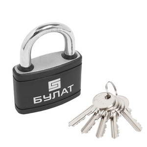 Замок навесной БУЛАТ ВС 366 ПЛ 5кл d10,5mm