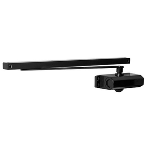 Доводчик дверной AJAX DCTR40-100 slide BL черный /57967/