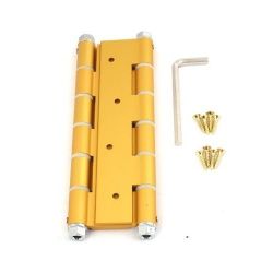 Петля пружинная двойная Amig 3035-180х133,5х4 (золото)