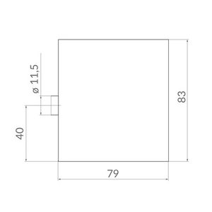 Замок навесной PUNTO PK-1490 3 кл. /57443/