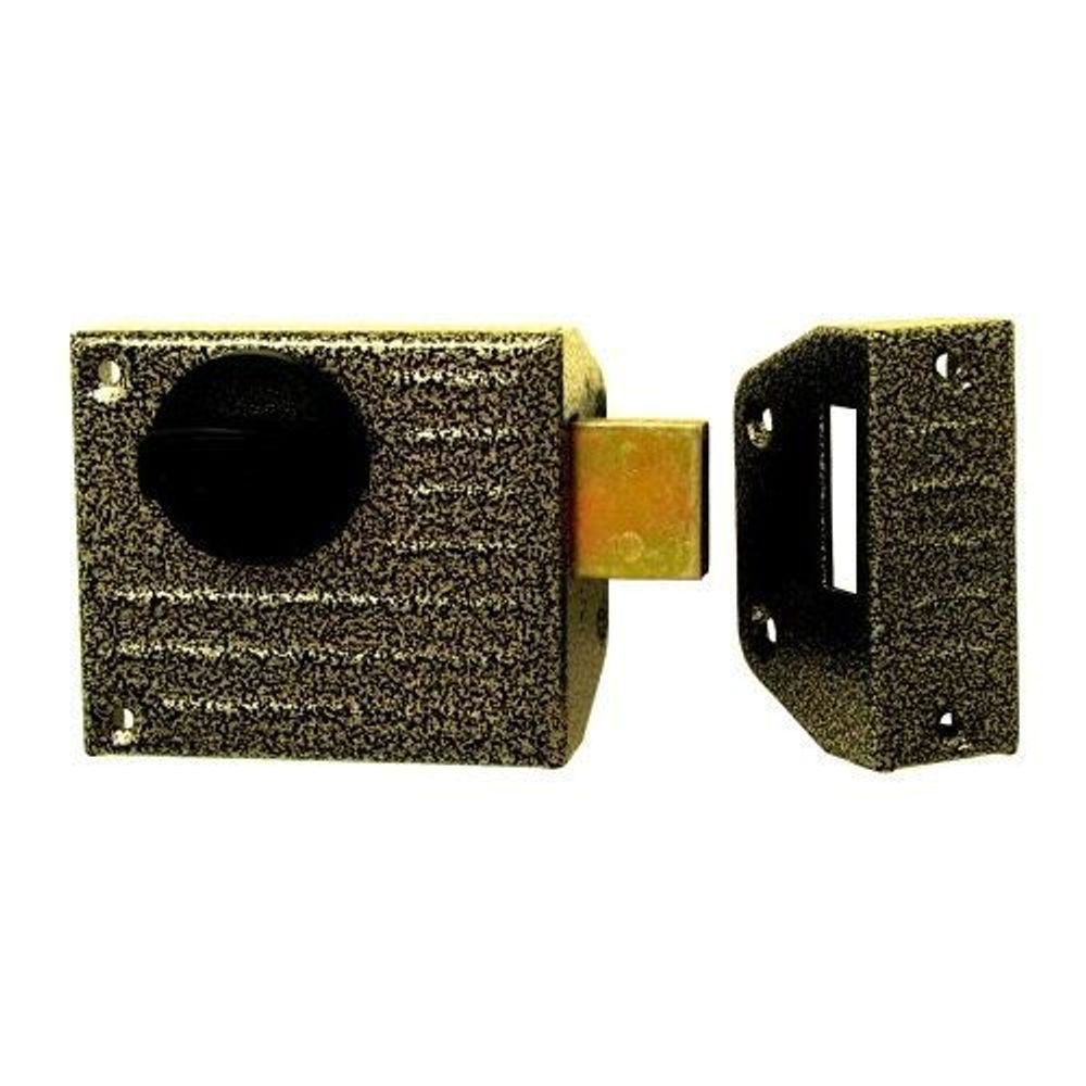 Замок накладной ЗЕНИТ ЗН1-2 бронза /27867/