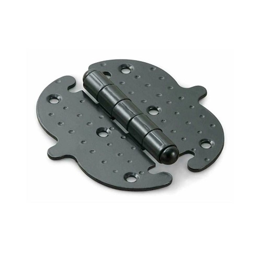 Петля накладная фигурн. ПН 5-90-SL черный матовый