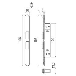 Размеры AGB Touch B01120.30.93