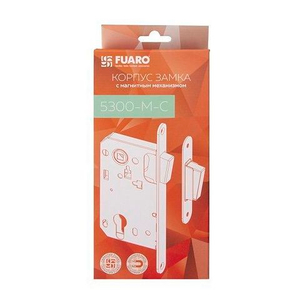 Замок врезной магнитный FUARO 5300-M-C AB бронза /42081/
