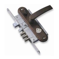 Замок врезной ПРОСАМ 88012 ЗВ9-8.3/15 медь (5кл.) правый