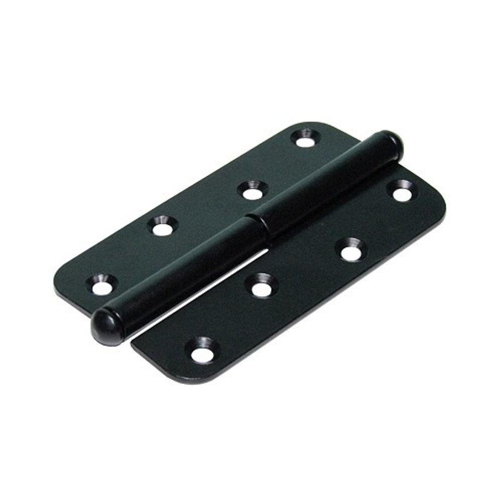 Петля накладная НОЭЗ ПН1-130-П черный матовый правая