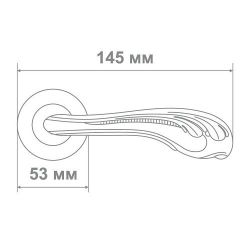 Ручка Медио 273 MABM мат.бронза