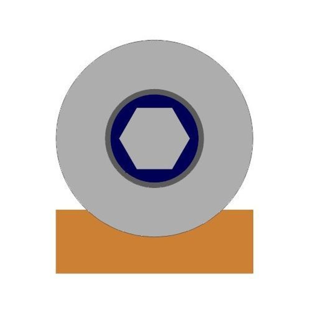 Ролик металл d-65 под полосу на пластинах