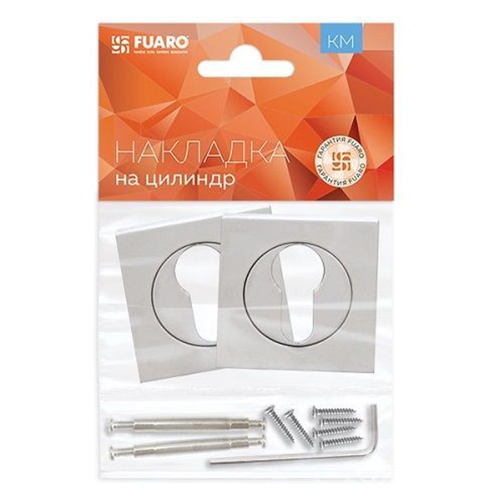 Накладка под цилиндр FUARO ET KM WH-19 белый /40023/