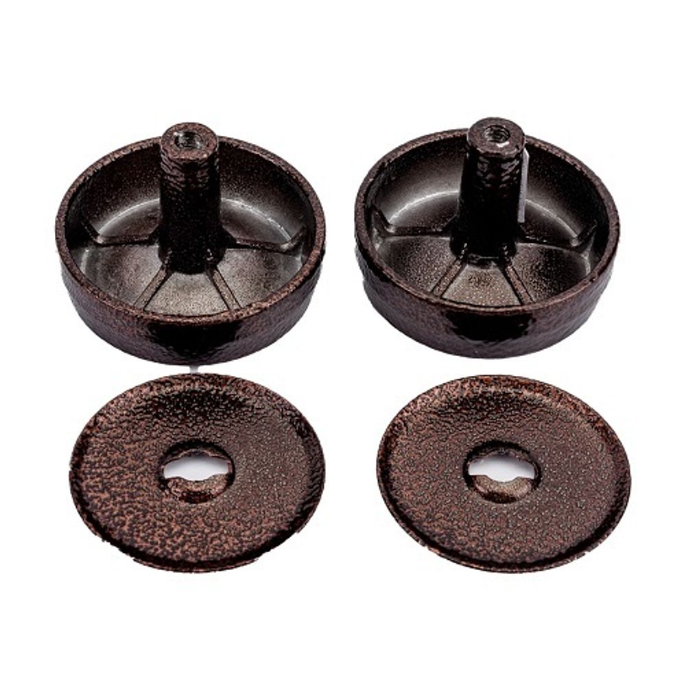 Ручка-кнопка металлическая РК-1 медь п/п