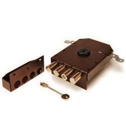 Замок накладной ЭЛЬБОР 1.09.52.МА Сапфир