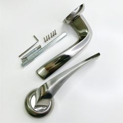 Ручка раздельная VETTORE R07.135 SN/CP мат.никель/хром