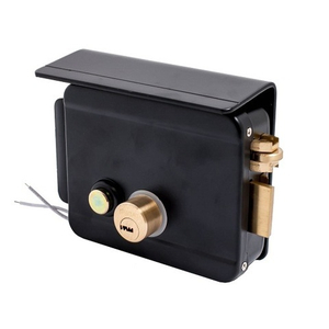 Замок накладной электромеханический БУЛАТ ЗЭМн 650 ПП черный