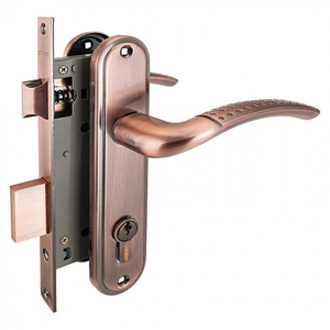 Замок врезной АЛЛЮР 132/1 AC ст.медь